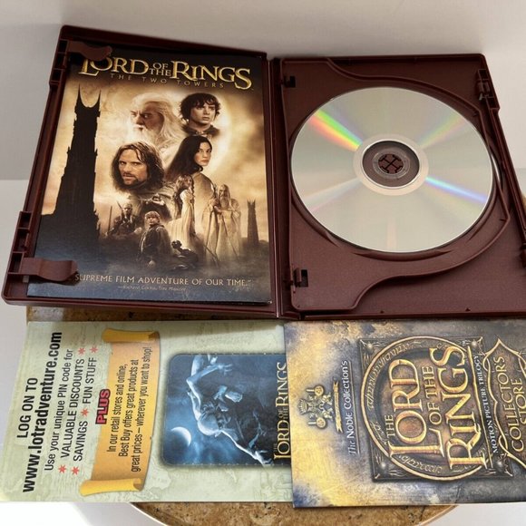 The Lords Of The Ring: (The Two Towers) (Widescreen DVD's) (2 Disc Set Box) - Picture 2 of 9
